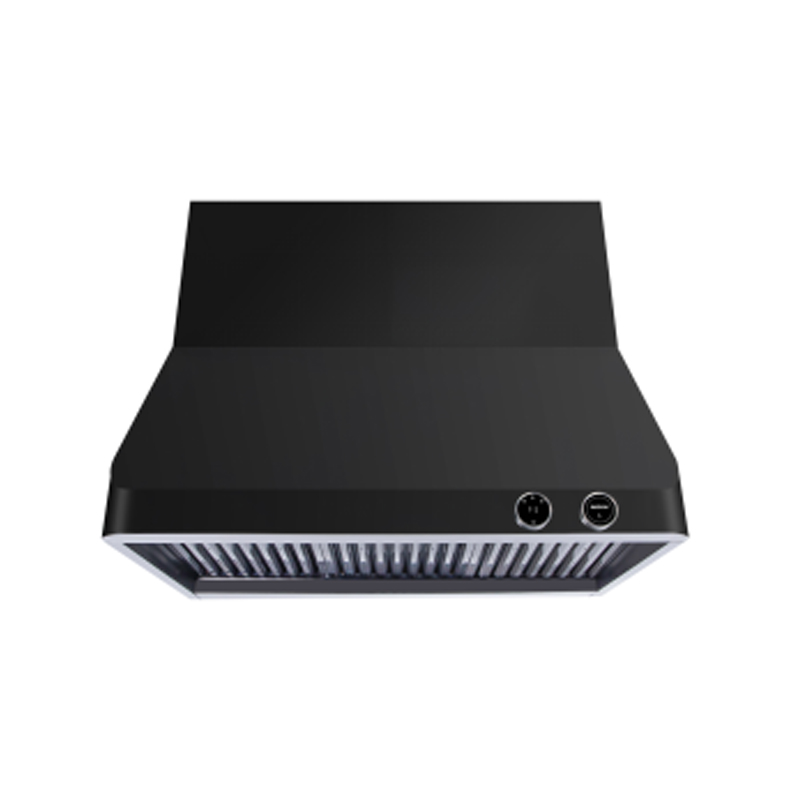 Reidom 36 in. Stainless Steel Wall Mount F Shape Range Hood with Washable Stainless Steel Baffle Filters and Body Sense and Touch Button Controls